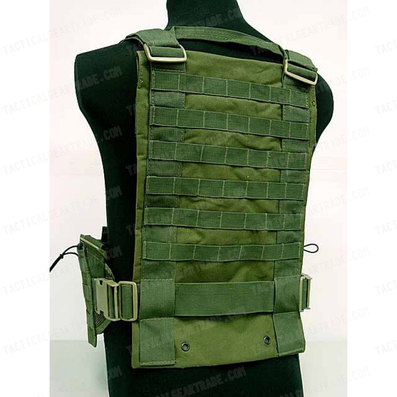 USMC Molle Hydration Combat Carrier Vest OD