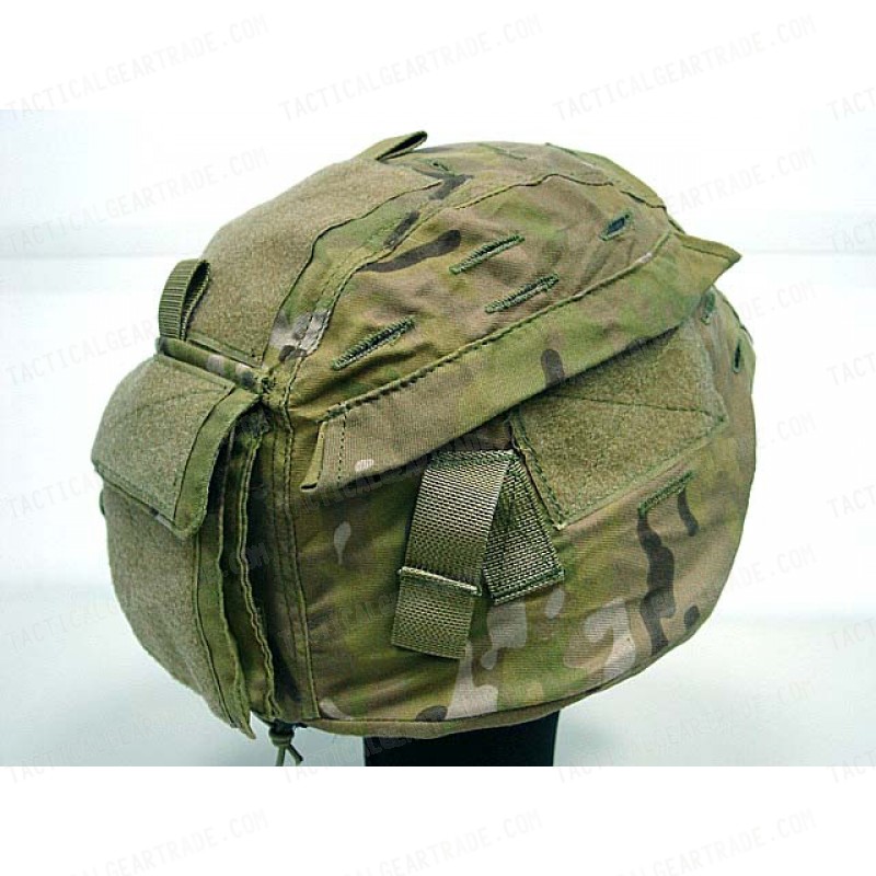 USGI MICH TC-2000 ACH Helmet Cover Multi Camo Ver. 2