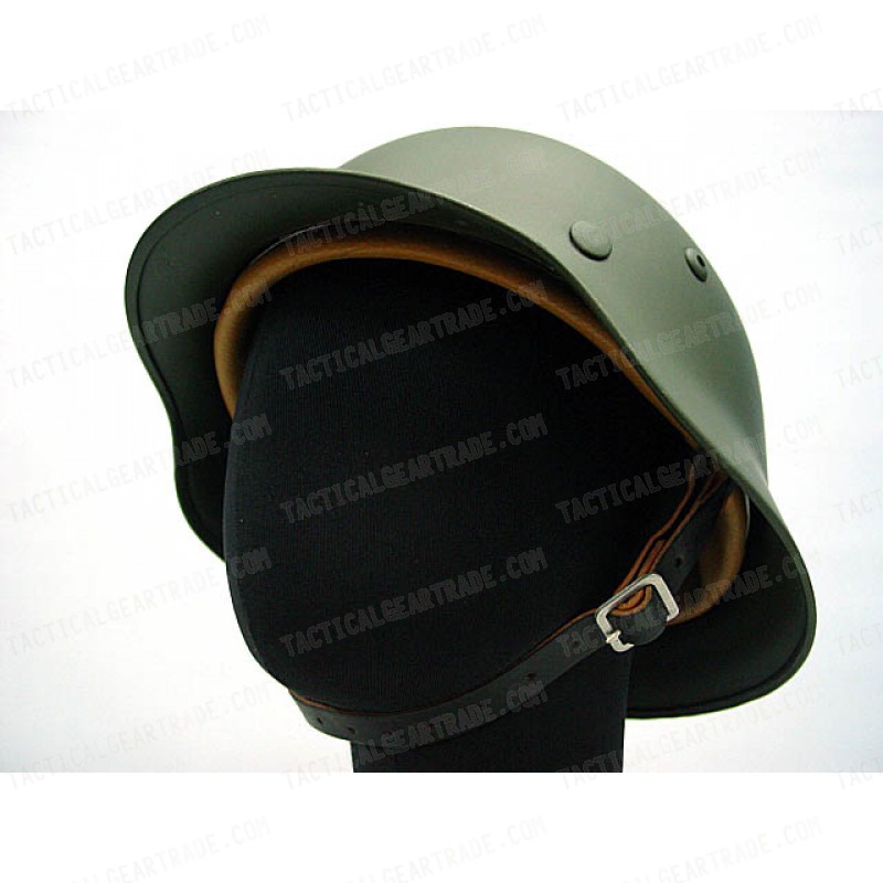 WWII WW2 German MOD M35 Luftwaffe Steel Helmet OD
