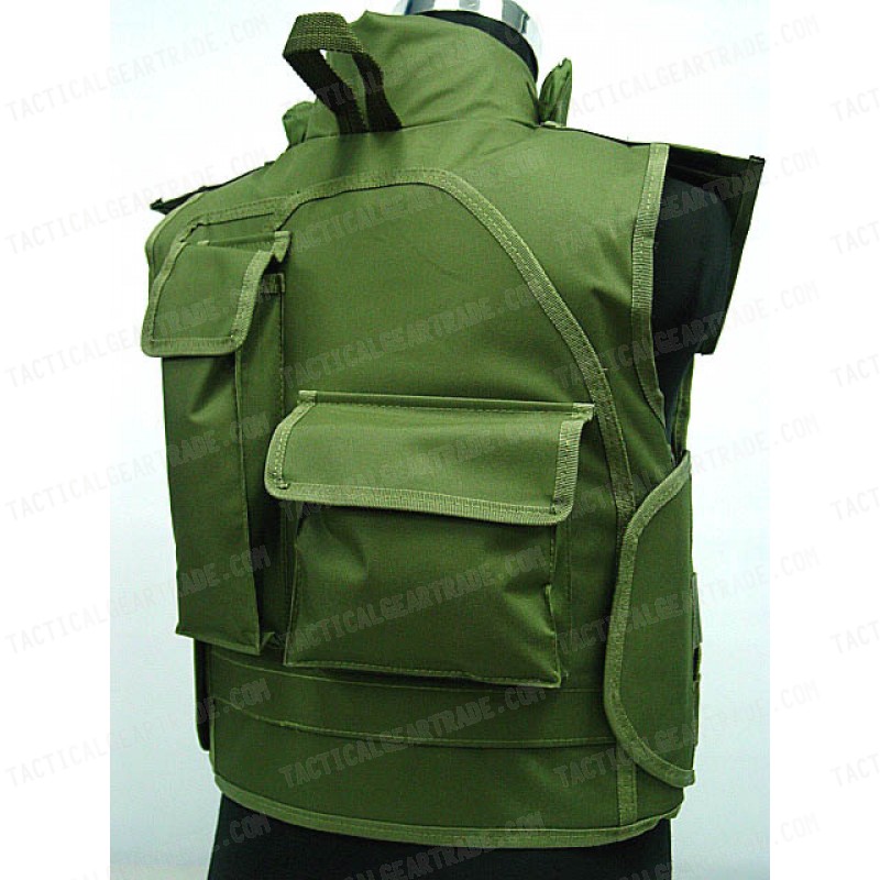 Airsoft Paintball Tactical Combat Assault Vest OD