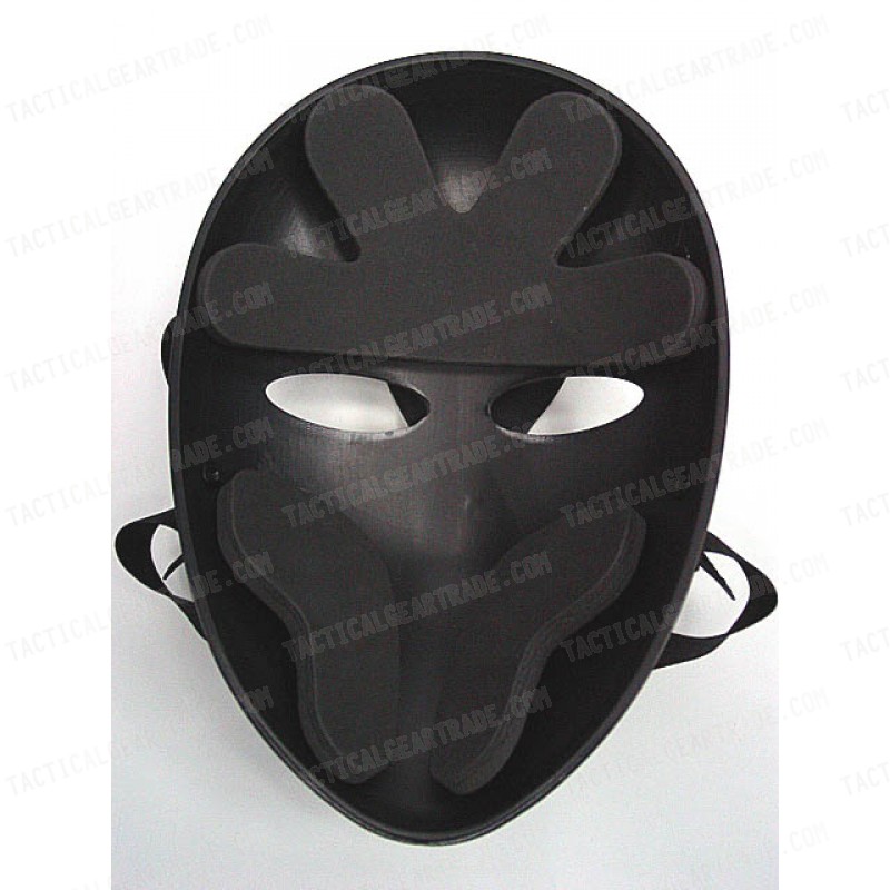 Tactical Full Face Airsoft Paintball Killer Mask Black