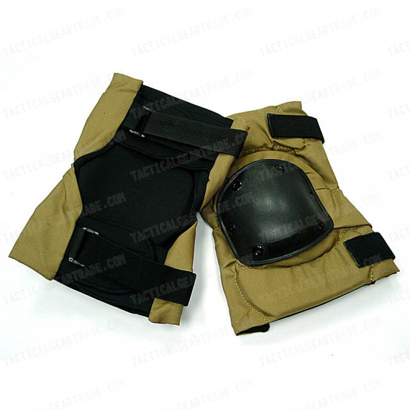 Special Force Airsoft Paintball Knee Pads Coyote Brown