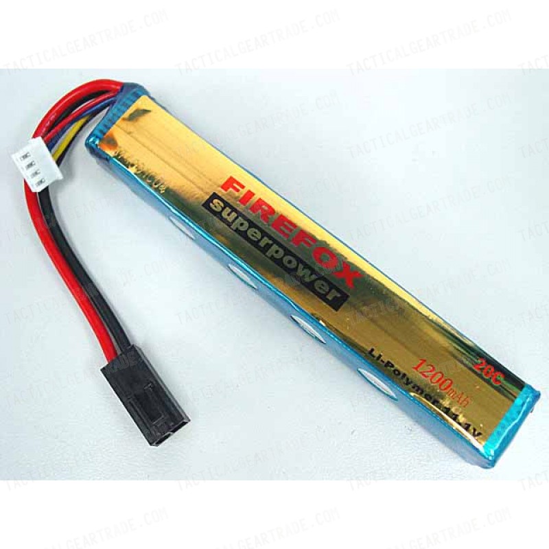 Firefox 11.1V 1200mAh LiPo Li-Po Li-Polymer Battery 20C F4R12T