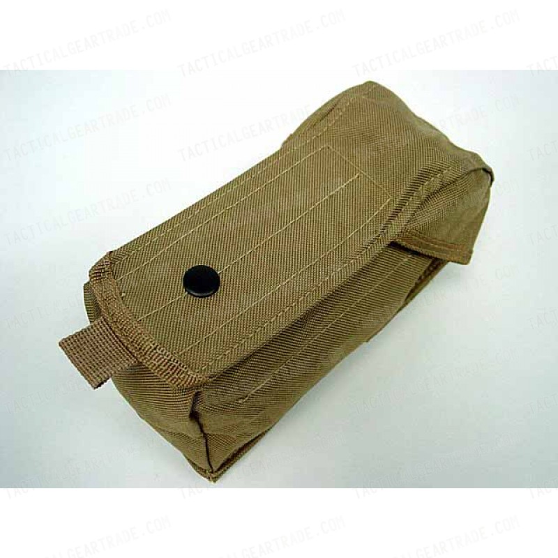 Airsoft Molle Single AK Magazine Pouch Coyote Brown