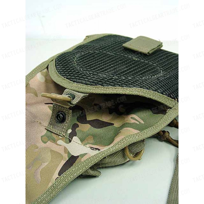 Tactical Utility Gear Shoulder Sling Bag Multi Camo S