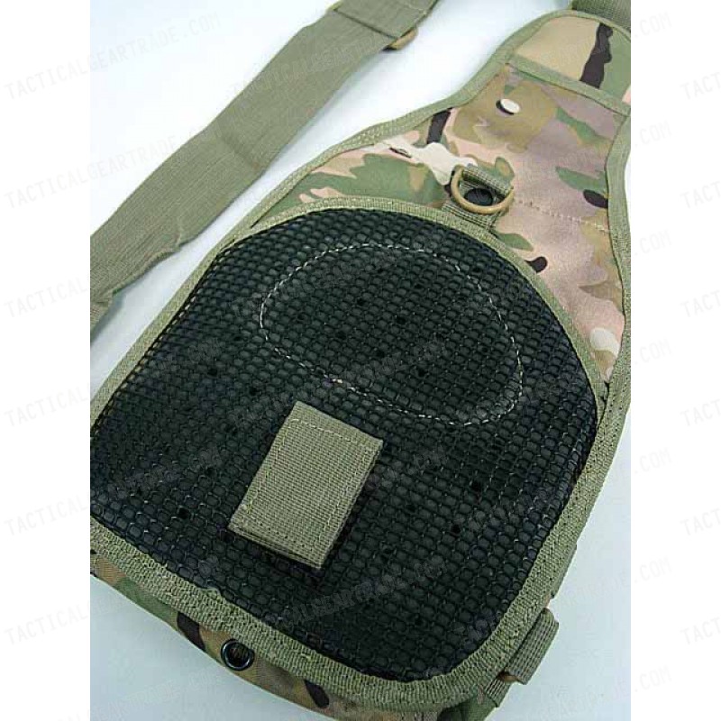 Tactical Utility Gear Shoulder Sling Bag Multi Camo S