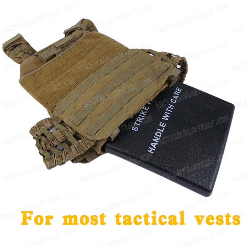 Dummy SAPI Body Armor Carrier Vest Plate Medium