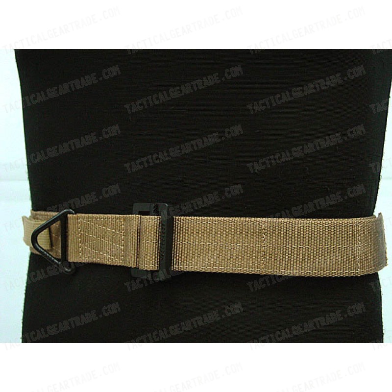 Tactical CQB Heavy Duty Rigger Belt Coyote Brown L