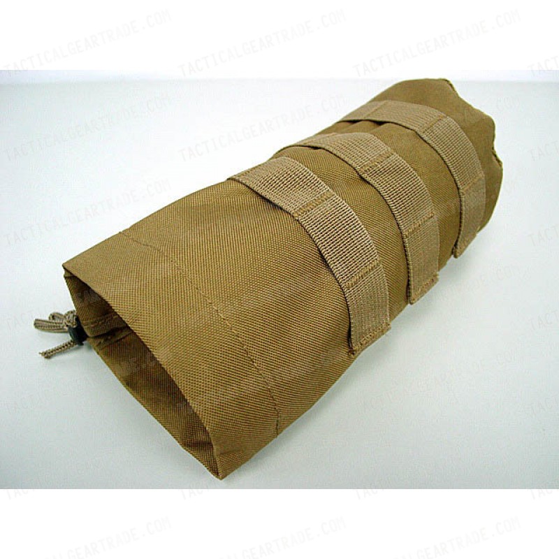 Molle Water Bottle Utility Dump Pouch Coyote Brown