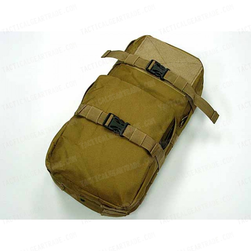 Molle MBSS 3L Hydration Water Back Pack Pouch Coyote Brown