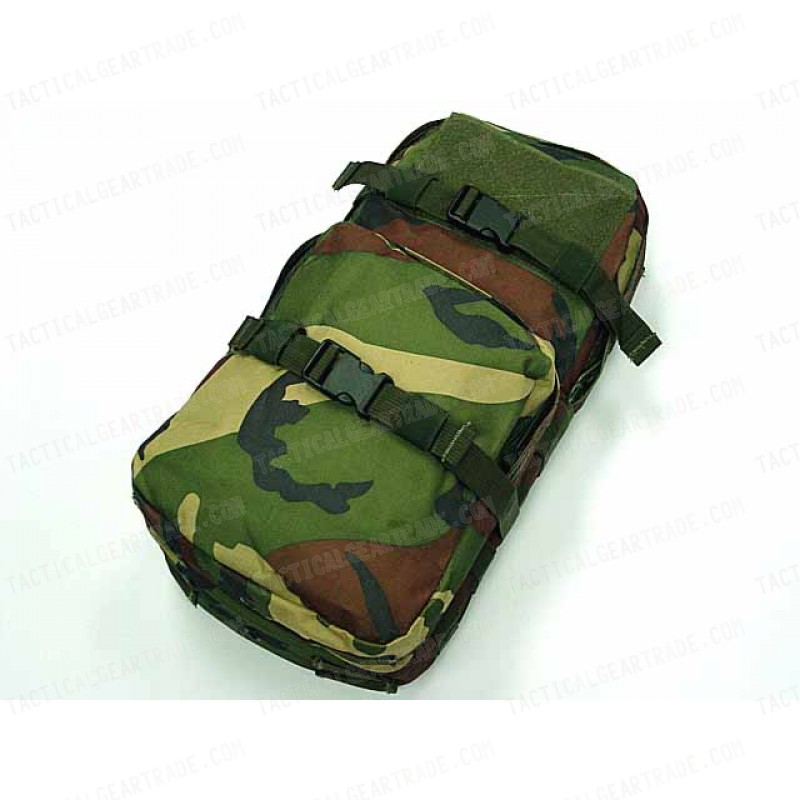 Molle MBSS 3L Hydration Water Back Pack Pouch Camo Woodland