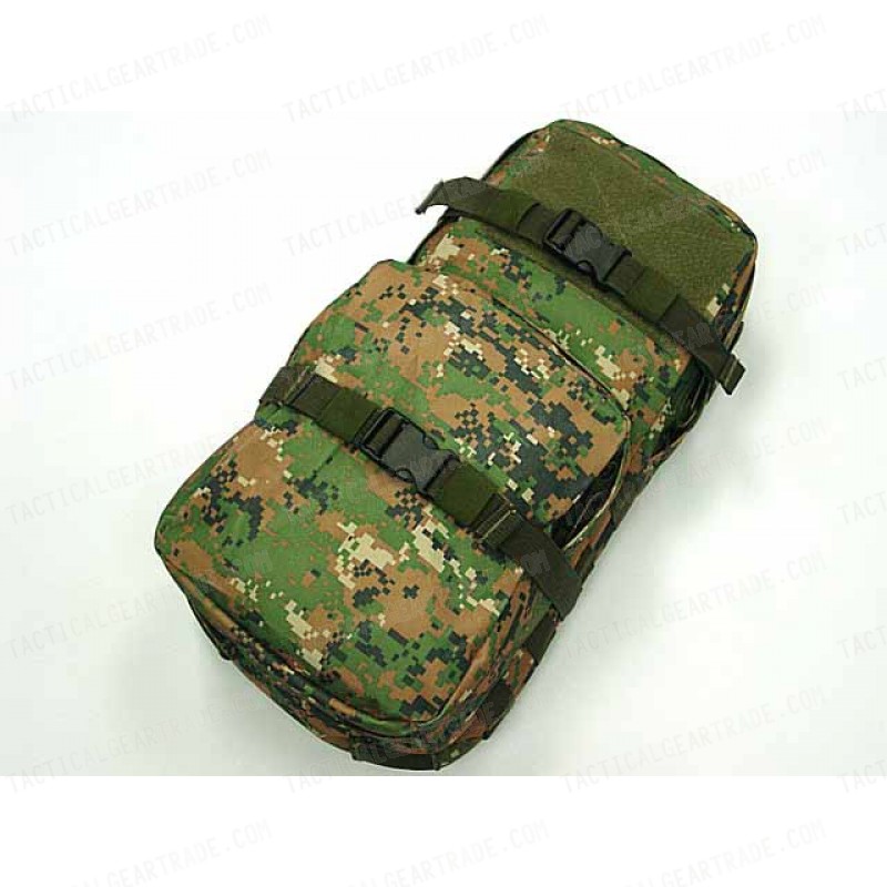 Molle MBSS 3L Hydration Water Back Pack Pouch Digital Woodland