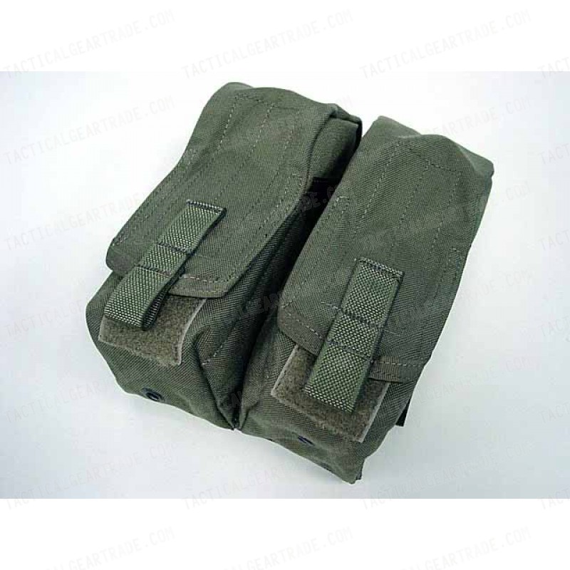 Flyye 1000D Molle Double AK Magazine Pouch Ranger Green