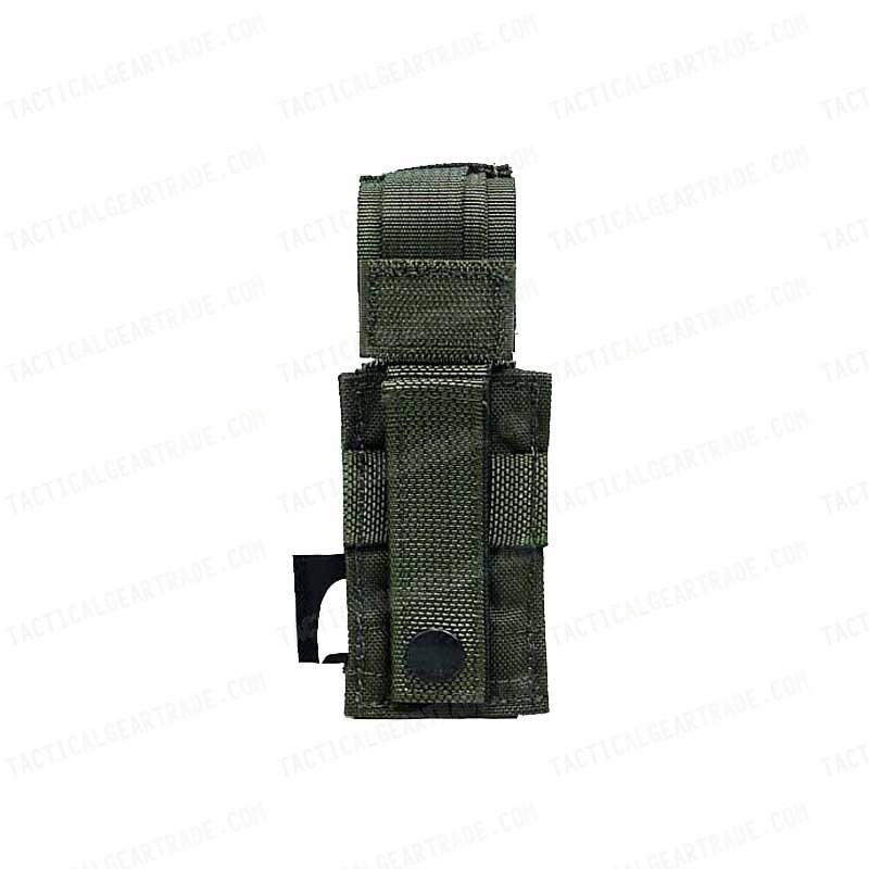 Flyye 1000D Molle Single .45 Pistol Magazine Pouch Ranger Green