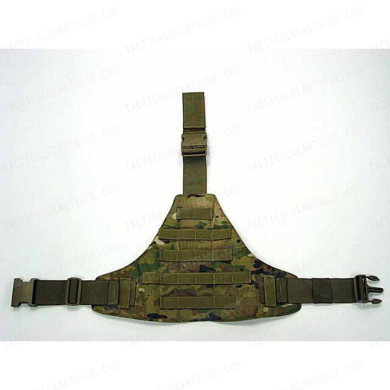 Flyye 500D Molle Triangular Drop Leg Panel Multicam