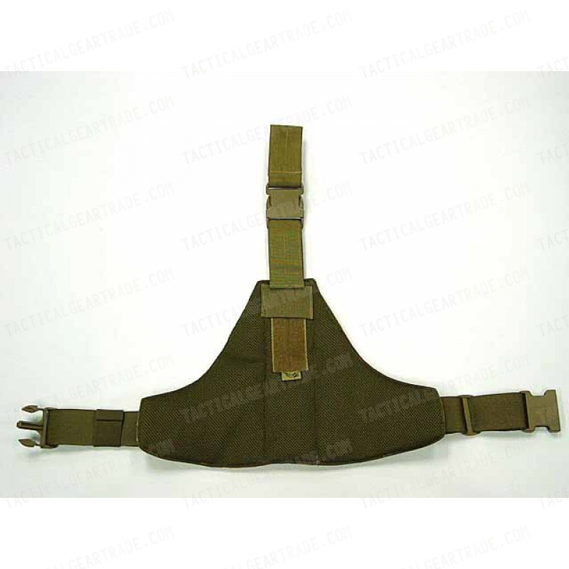 Flyye 500D Molle Triangular Drop Leg Panel Multicam