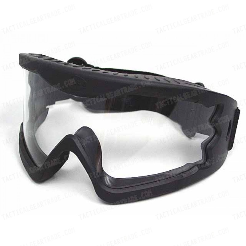 Airsoft X-Eye Wind Dust Tactical Goggle Glasses Black