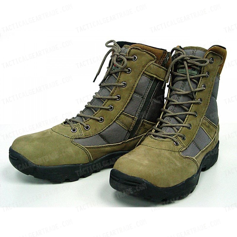 Od green combat boots hot sale