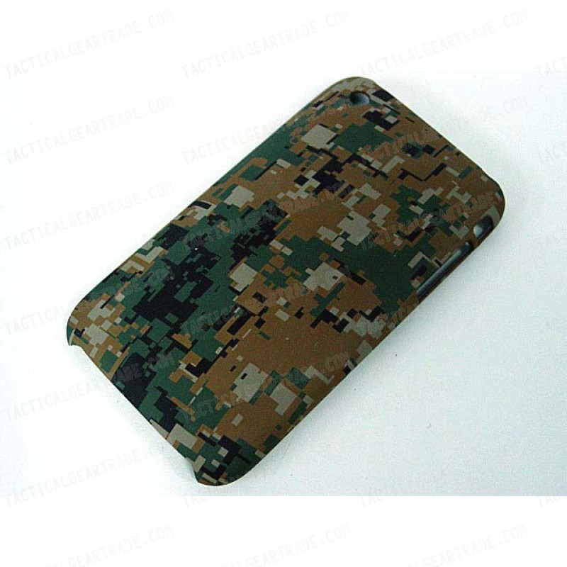 Silverback Camo Case for Apple iPhone 3G/3GS Marpat Woodland