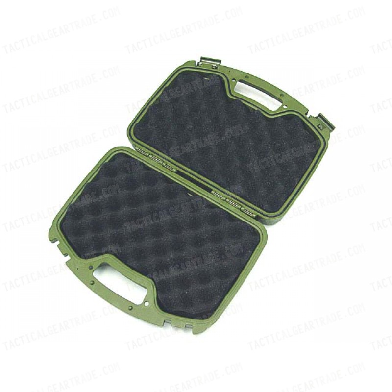 Airsoft Foam Padded Pistol Handgun Case Olive Drab OD