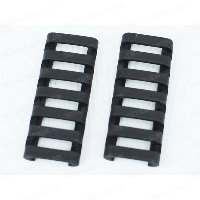 ERGO 7-Slot Ladder LowPro Rail Cover 2pcs Black