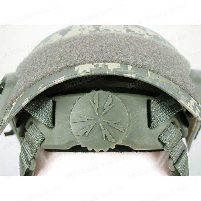 Airsoft FAST Base Jump Style Helmet Digital ACU Camo