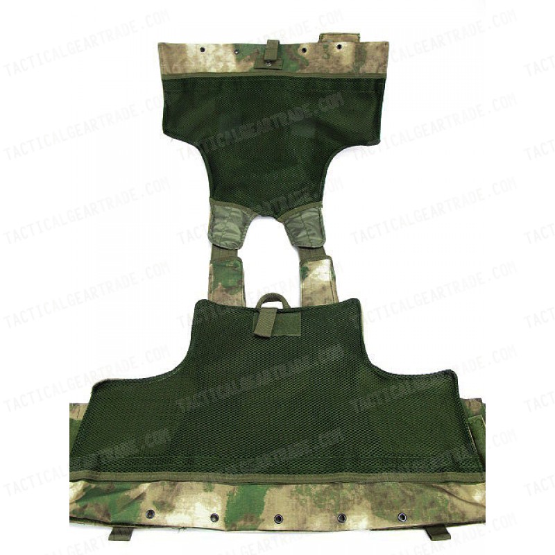 Molle Combat Strike Plate Carrier CIRAS Vest A-TACS FG Camo