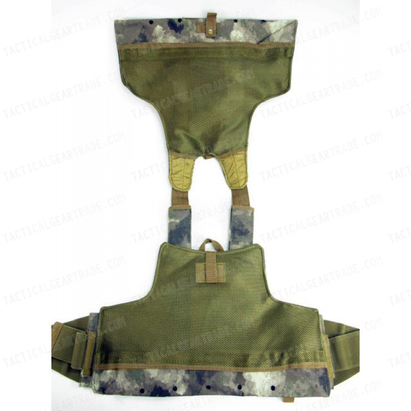 Molle Combat Strike Plate Carrier CIRAS Vest A-TACS AU Camo