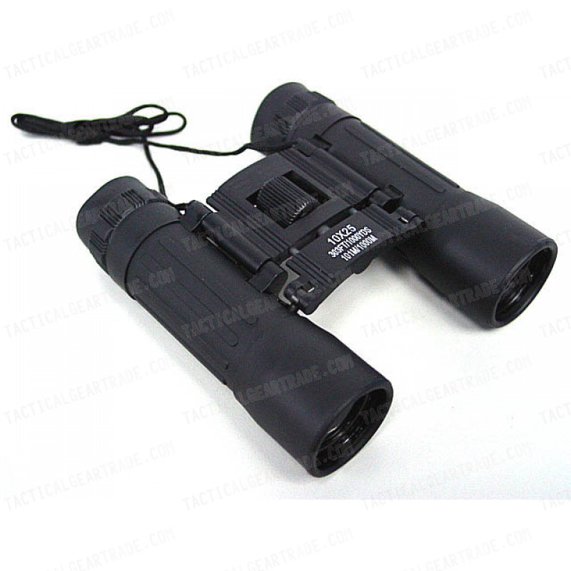 10x25 25mm Hunting Camping Compact Binoculars w/ Case