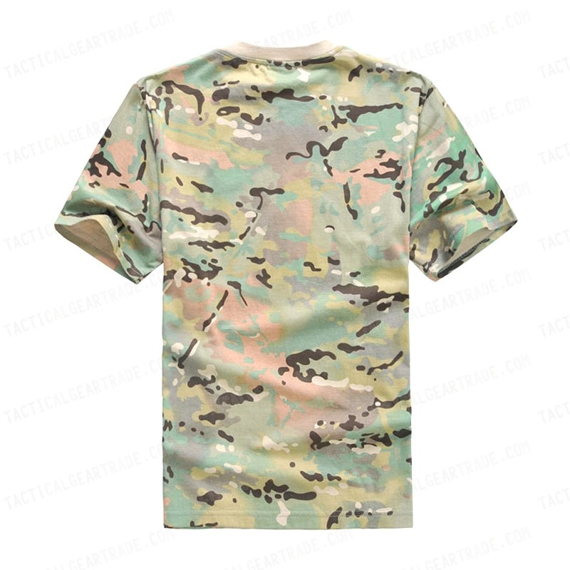 Camouflage Short Sleeve T-Shirt Multi Camo