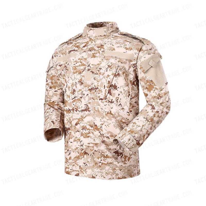 USMC US Army Digital Desert Camo ACU Style Uniform Set