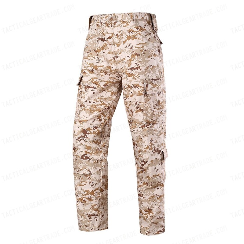 USMC US Army Digital Desert Camo ACU Style Uniform Set