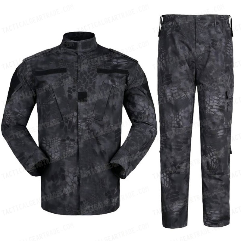 Kryptek Typhon Camo ACU Field Uniform Set Shirt Pants