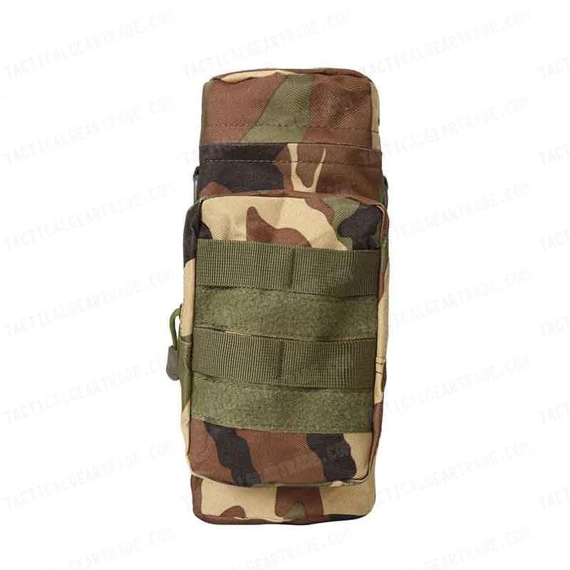 Molle Water Bottle Medic Pouch Camo Woodland