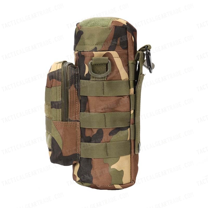 Molle Water Bottle Medic Pouch Camo Woodland