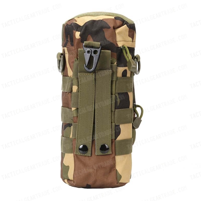 Molle Water Bottle Medic Pouch Camo Woodland