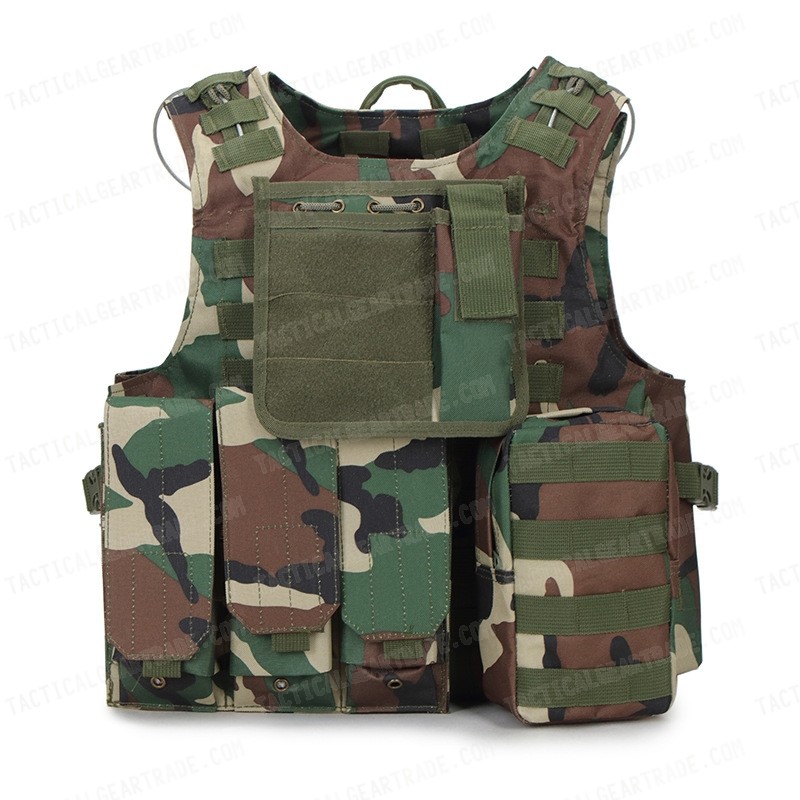 USMC Molle Combat Assault Plate Carrier Vest