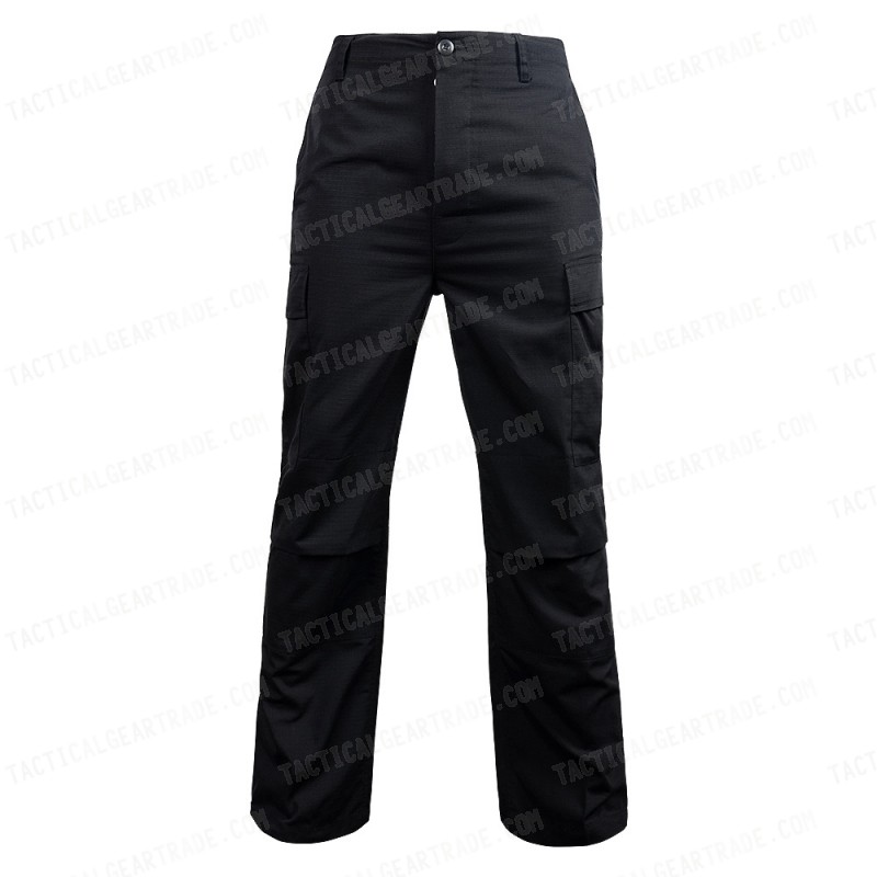 SWAT US Army Black 4 Pocket BDU Uniform Shirt Pants