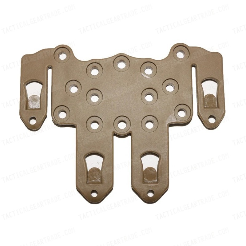 Airsoft STRIKE Molle CQC Holster Platform Panel Tan