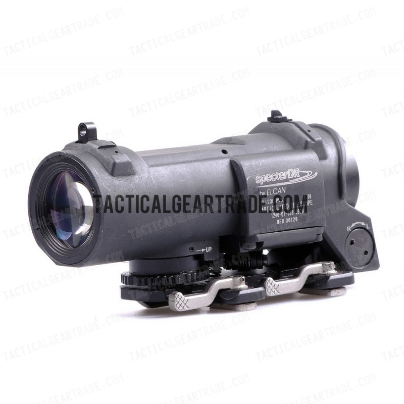 1-4X Elcan SpecterDR Type Red Dot Sight Scope Black