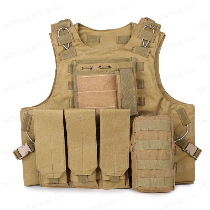 USMC Molle Combat Assault Plate Carrier Vest