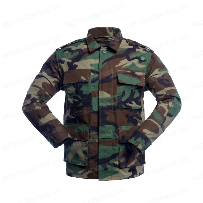 USMC US ARMY Camo Woodland BDU Uniform Shirt Pants