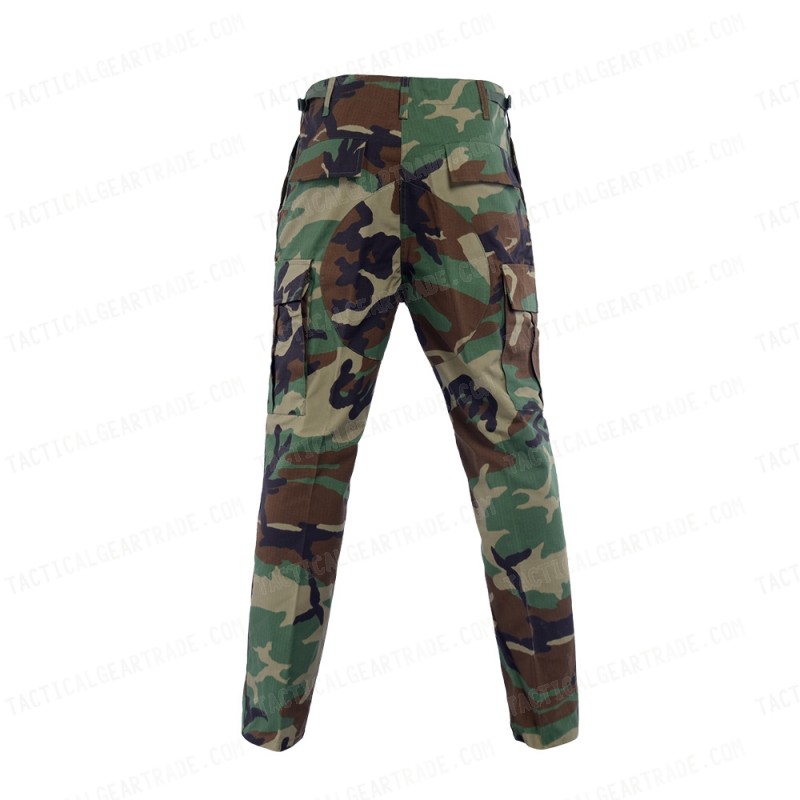 USMC US ARMY Camo Woodland BDU Uniform Shirt Pants