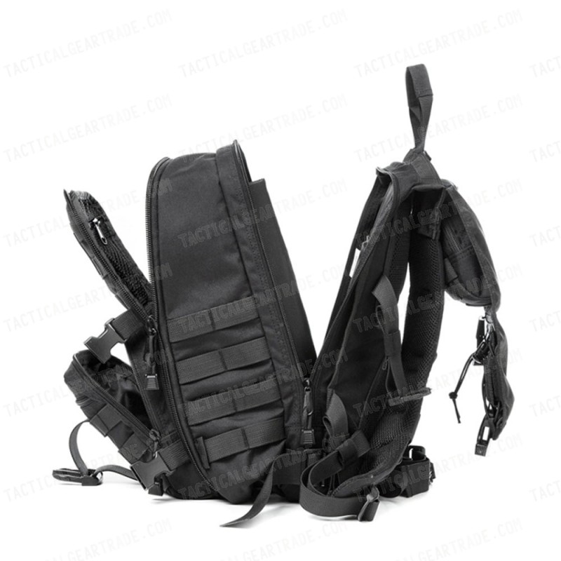 Molle Patrol Gear Assault Backpack Black