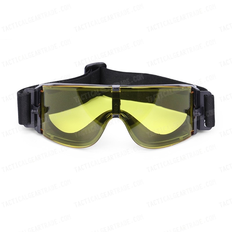 USMC Airsoft X800 Tactical Goggle Glasses GX1000 Yellow