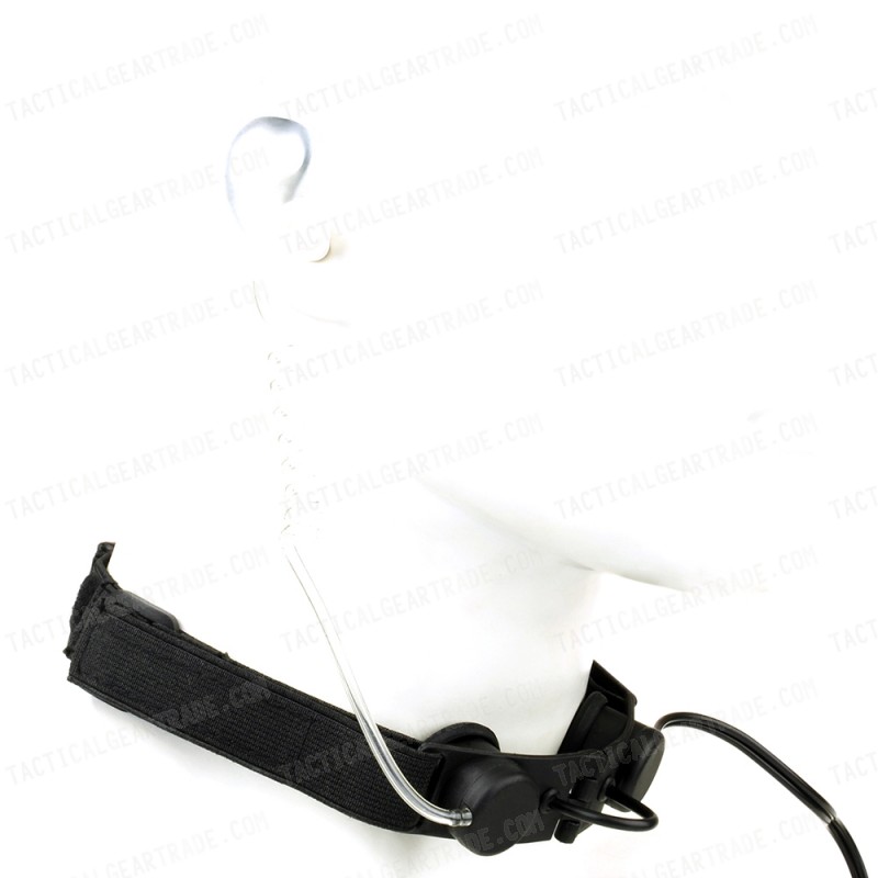 Z-Tactical Throat Mic Headset Black Color - Z033