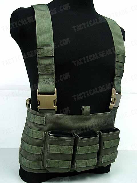 AYIN Tactical Adjustable Plate Carrier Vest – Multi-Cam MOLLE Chest Rig For Adults (Fits 10x12 Plates)