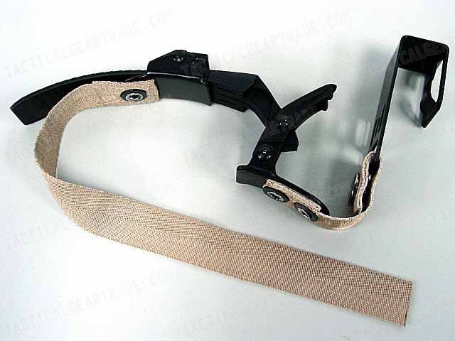 NVG Night Vision Goggle Helmet Mount Strap Tan For 10 49 nvg-night-vision-goggle-helmet-mount-strap-tan-for-10-49