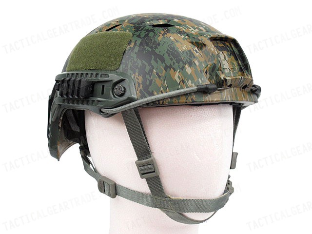 Airsoft FAST Base Jump Style Helmet Digital Camo Woodland for $49.99 ...