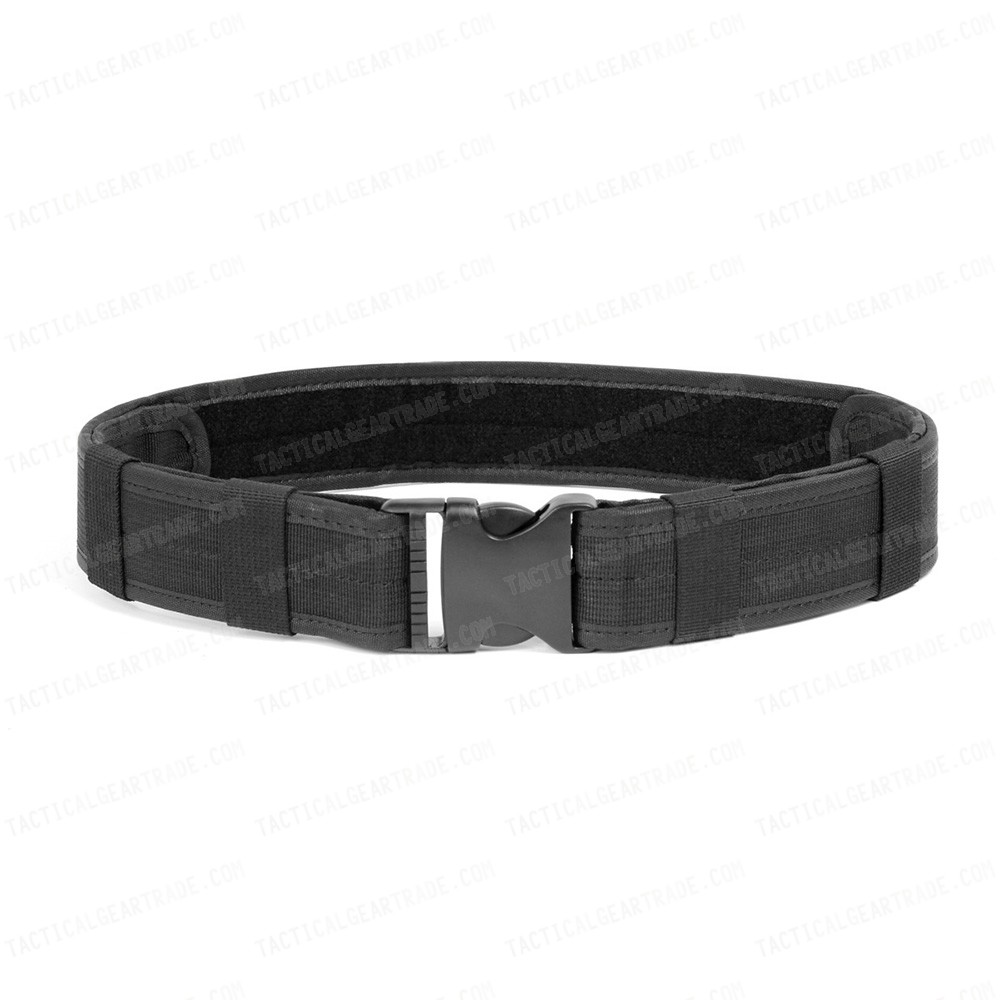 Combat BDU Airsoft 2\" Duty Belt Black for 5.24 Tacticalgeartradeuk